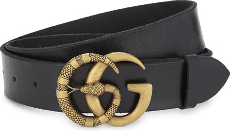 black gucci belt snake buckle|gucci snake belt men's.